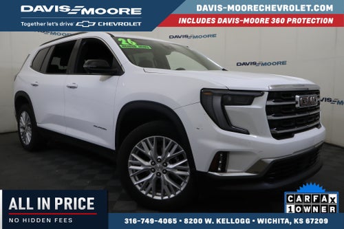 2026 GMC Acadia Elevation