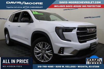 2026 GMC Acadia Elevation