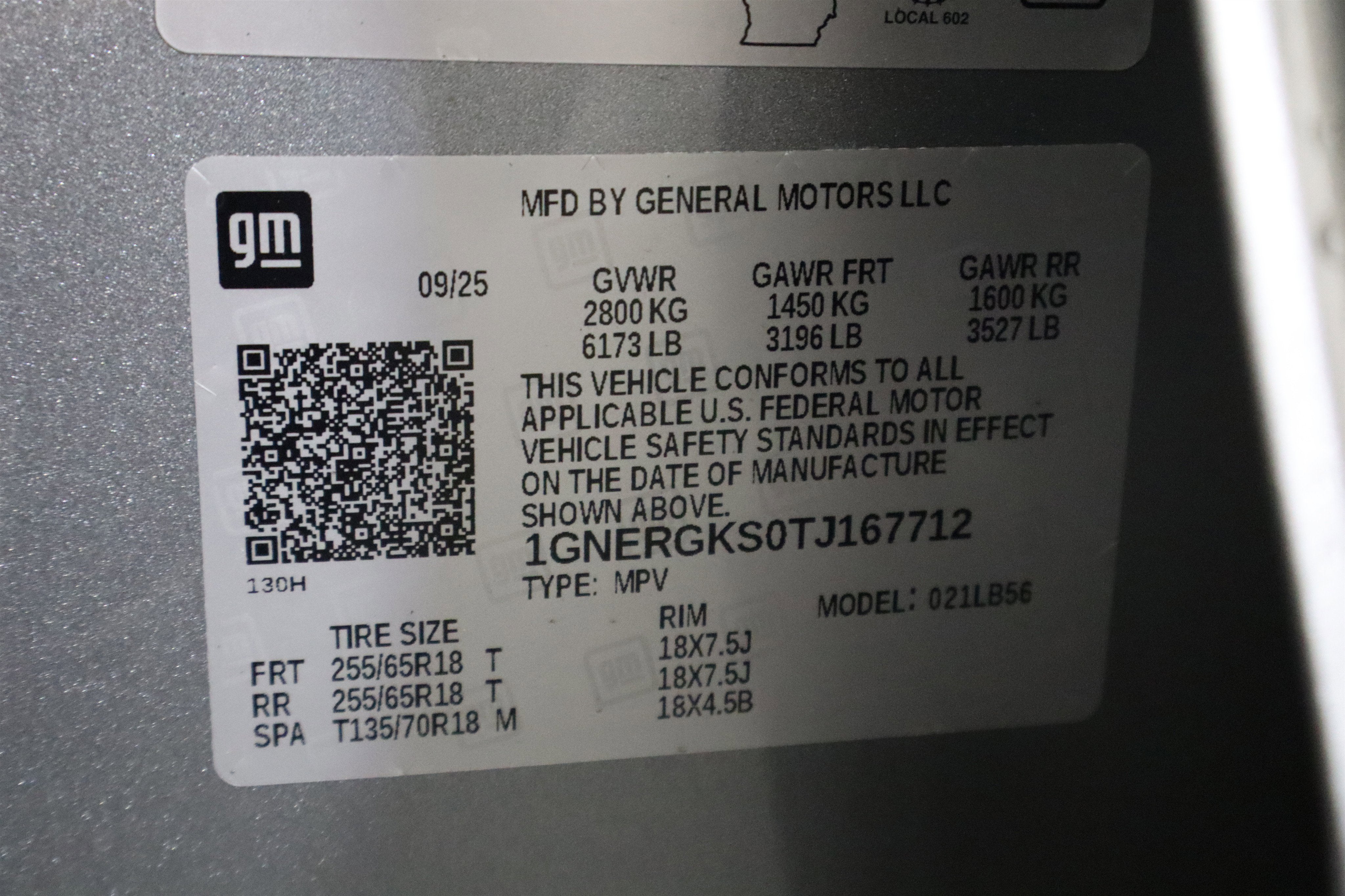 2026 Chevrolet Traverse LT