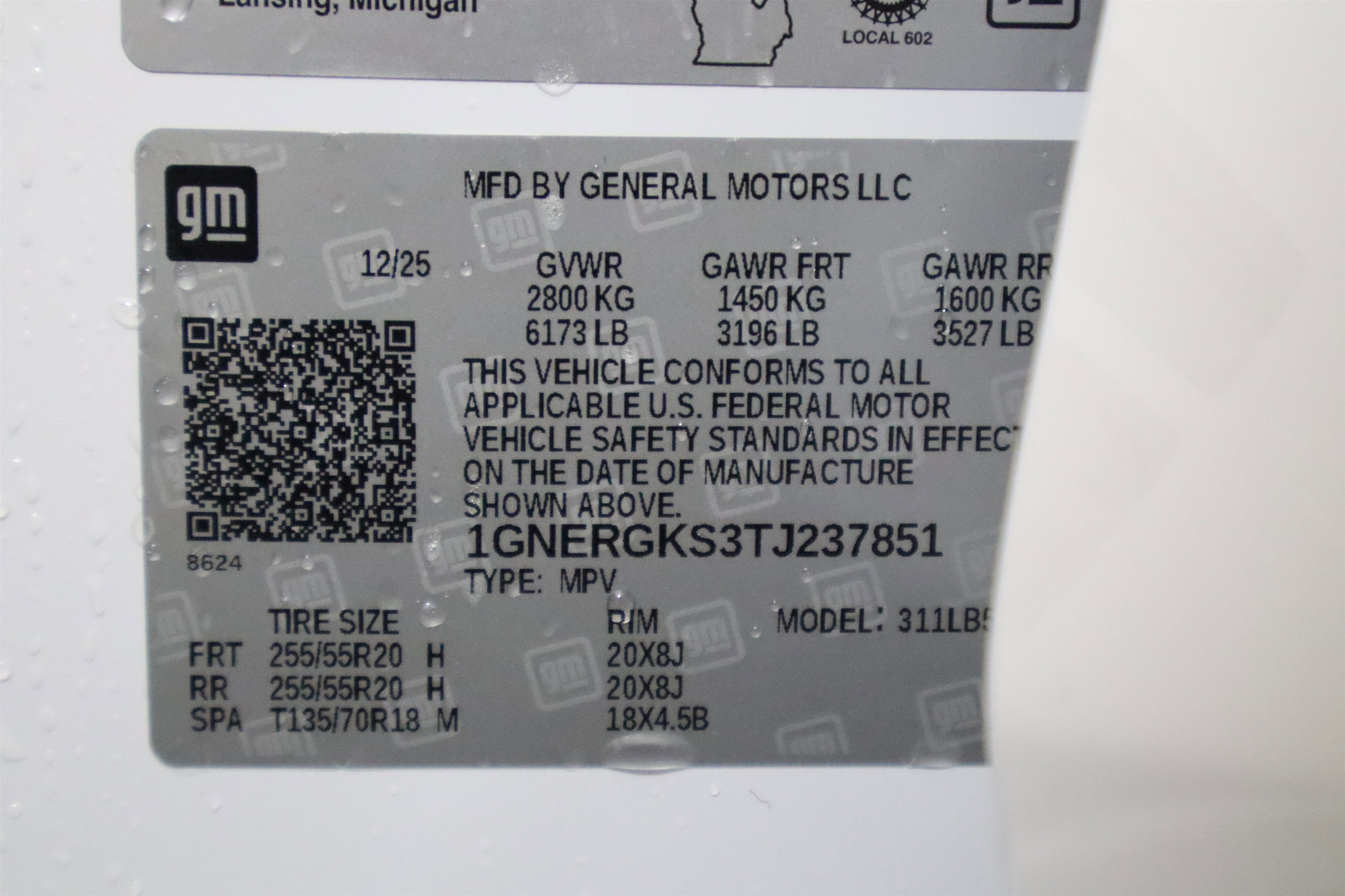 2026 Chevrolet Traverse LT