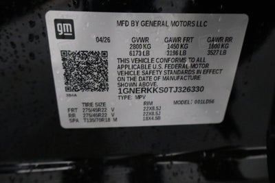 2026 Chevrolet Traverse High Country