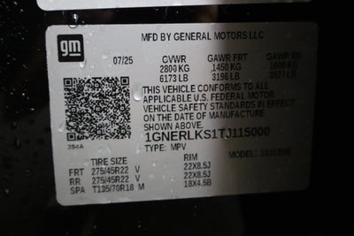 2026 Chevrolet Traverse RS