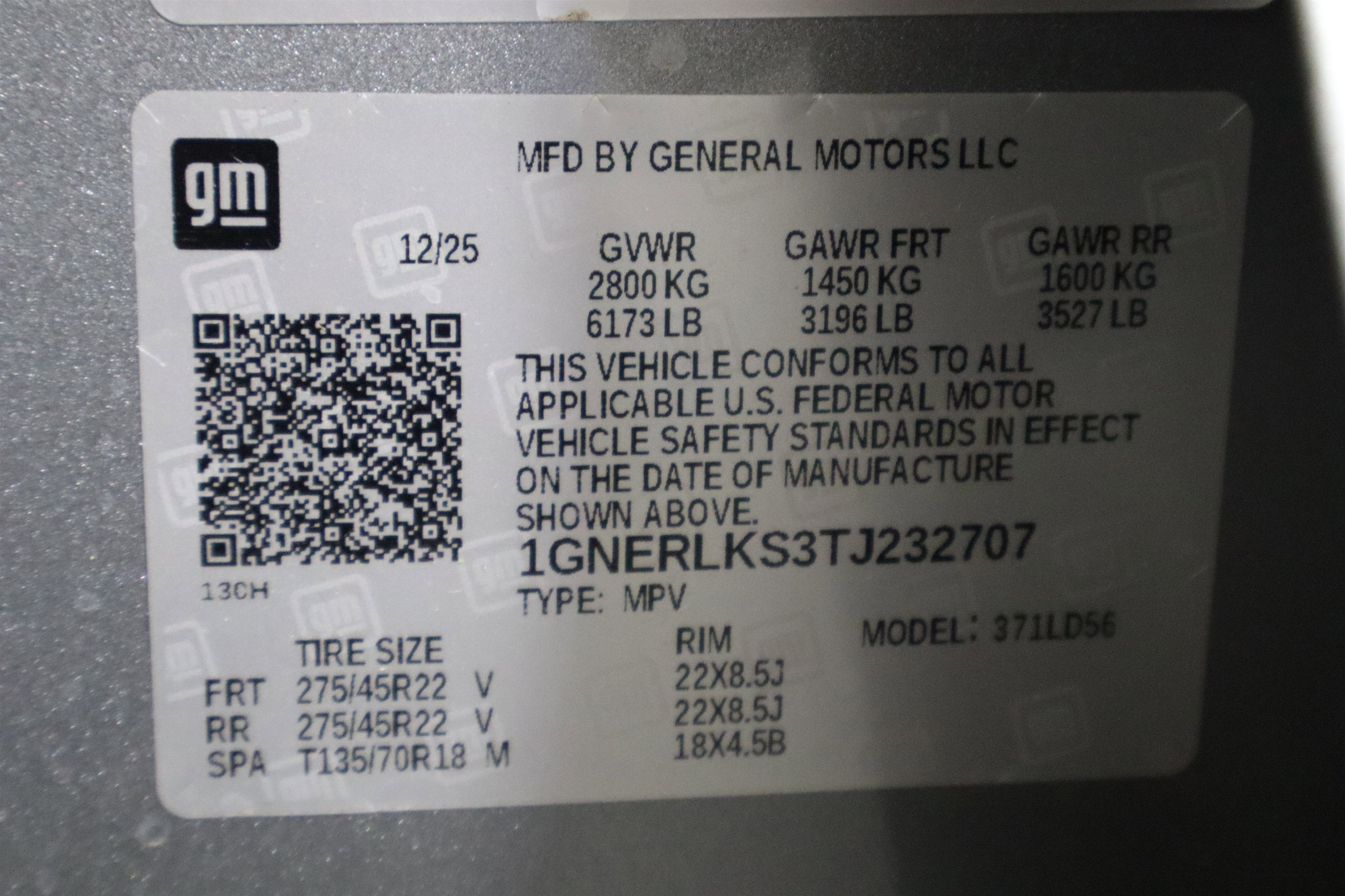 2026 Chevrolet Traverse RS