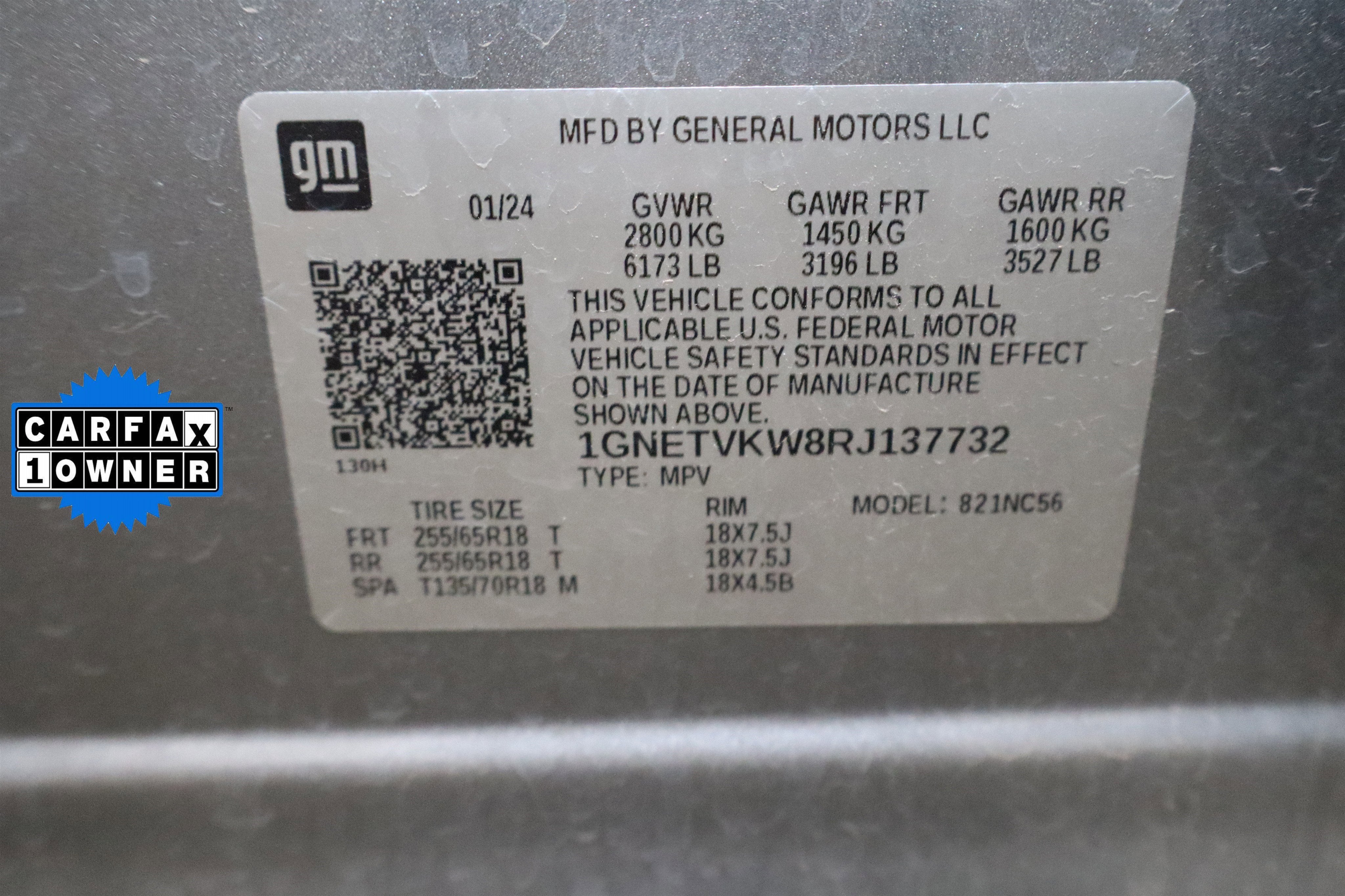 2024 Chevrolet Traverse Limited LT Cloth