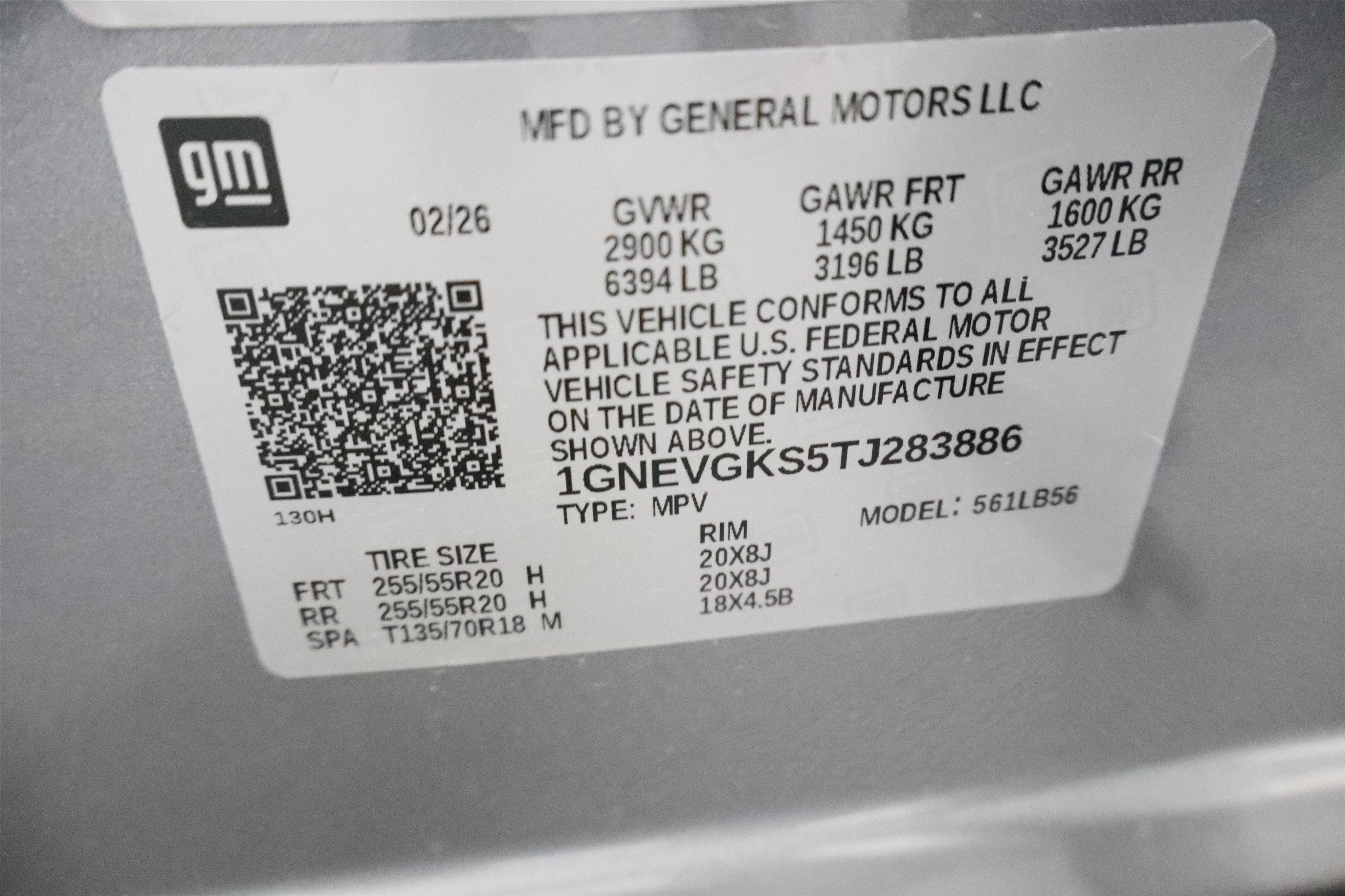 2026 Chevrolet Traverse LT