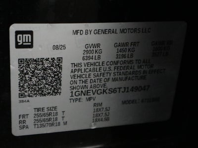 2026 Chevrolet Traverse LT