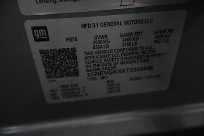 2026 Chevrolet Traverse LT