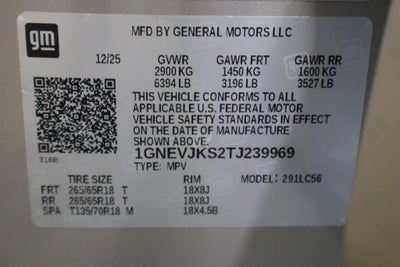 2026 Chevrolet Traverse Z71