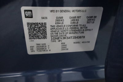 2026 Chevrolet Traverse Z71