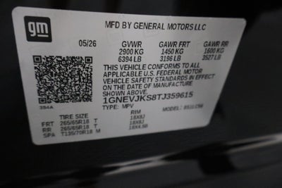 2026 Chevrolet Traverse Z71
