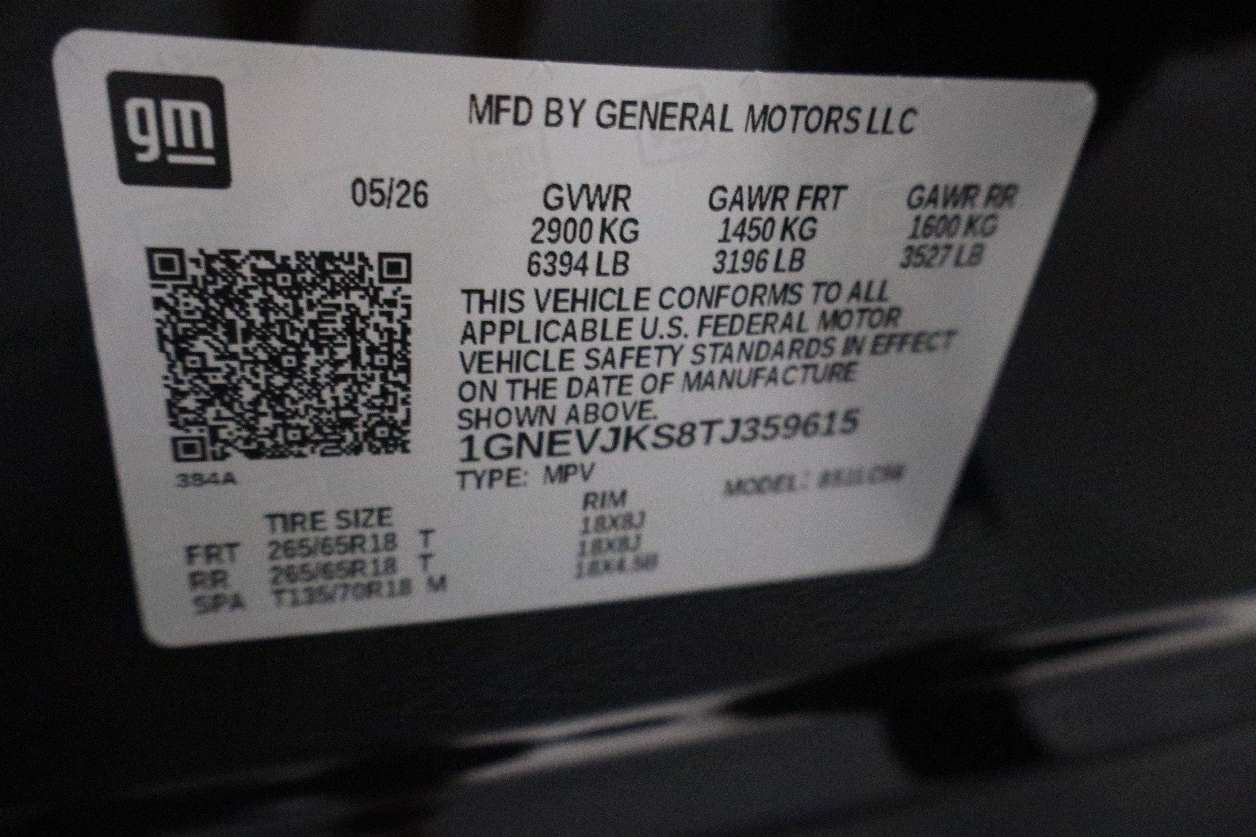 2026 Chevrolet Traverse Z71