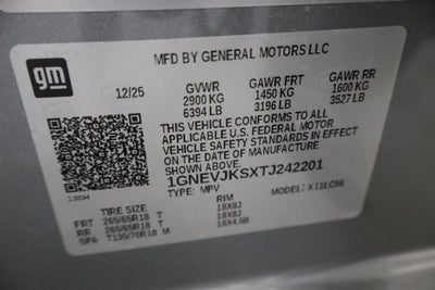 2026 Chevrolet Traverse Z71