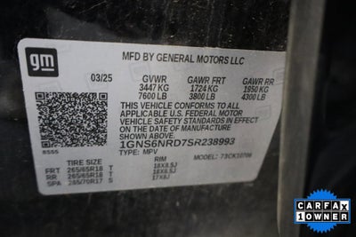 2025 Chevrolet Tahoe LT