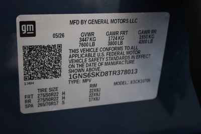 2026 Chevrolet Tahoe Premier