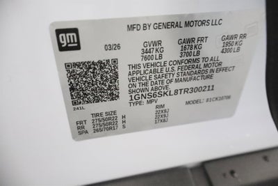 2026 Chevrolet Tahoe Premier