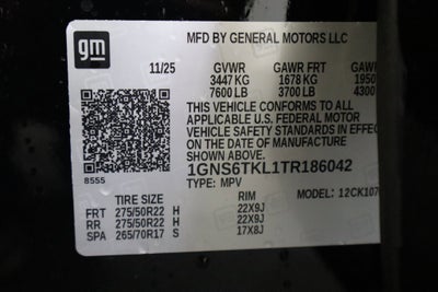 2026 Chevrolet Tahoe High Country