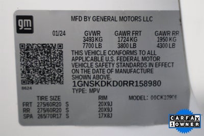 2024 Chevrolet Suburban Z71