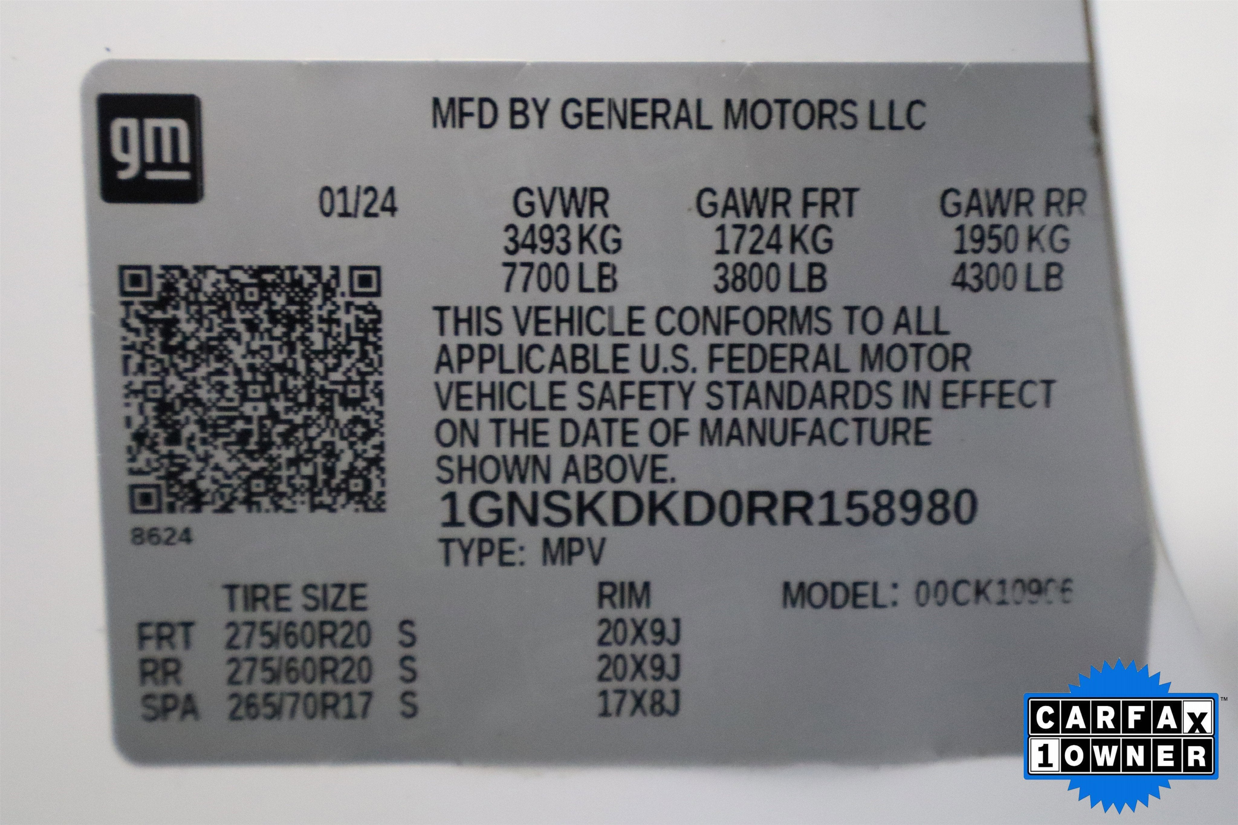 2024 Chevrolet Suburban Z71