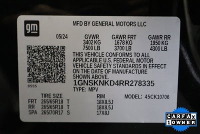 2024 Chevrolet Tahoe LT