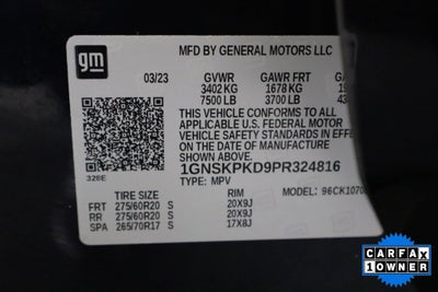 2023 Chevrolet Tahoe Z71