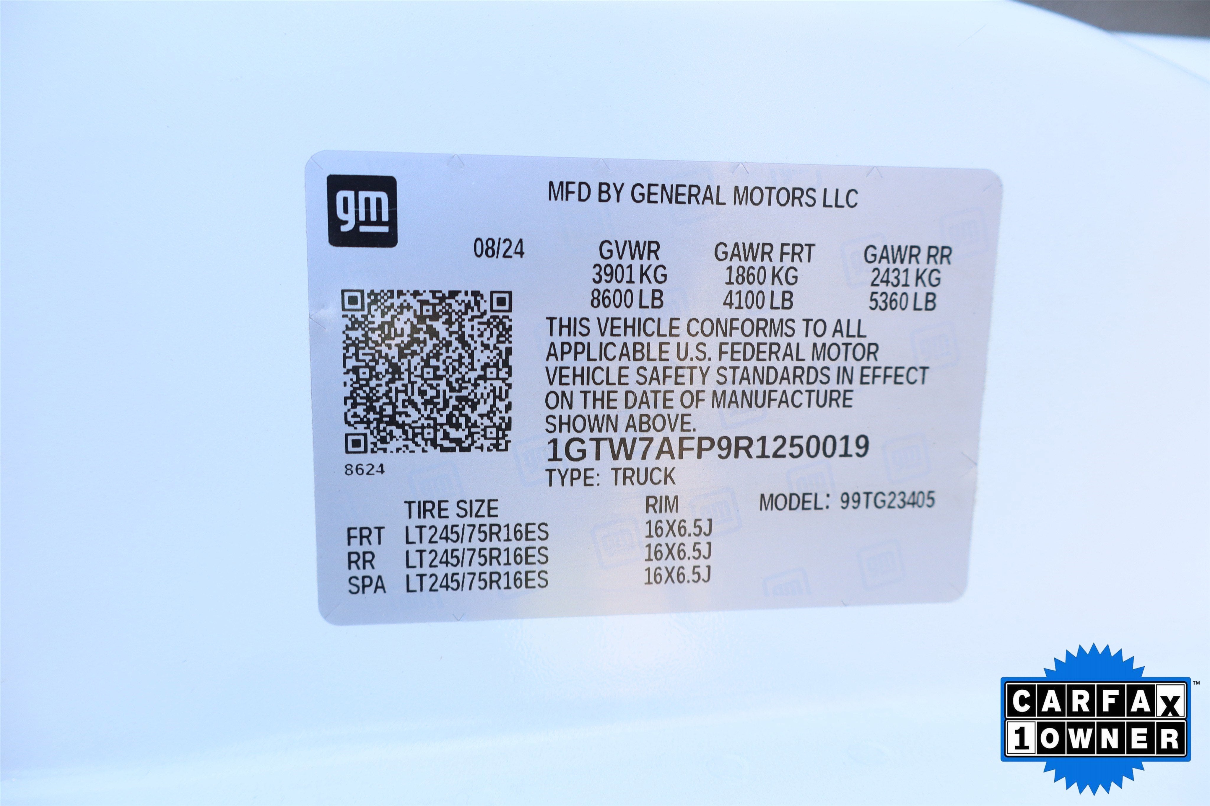 2024 GMC Savana Cargo 2500 Work Van