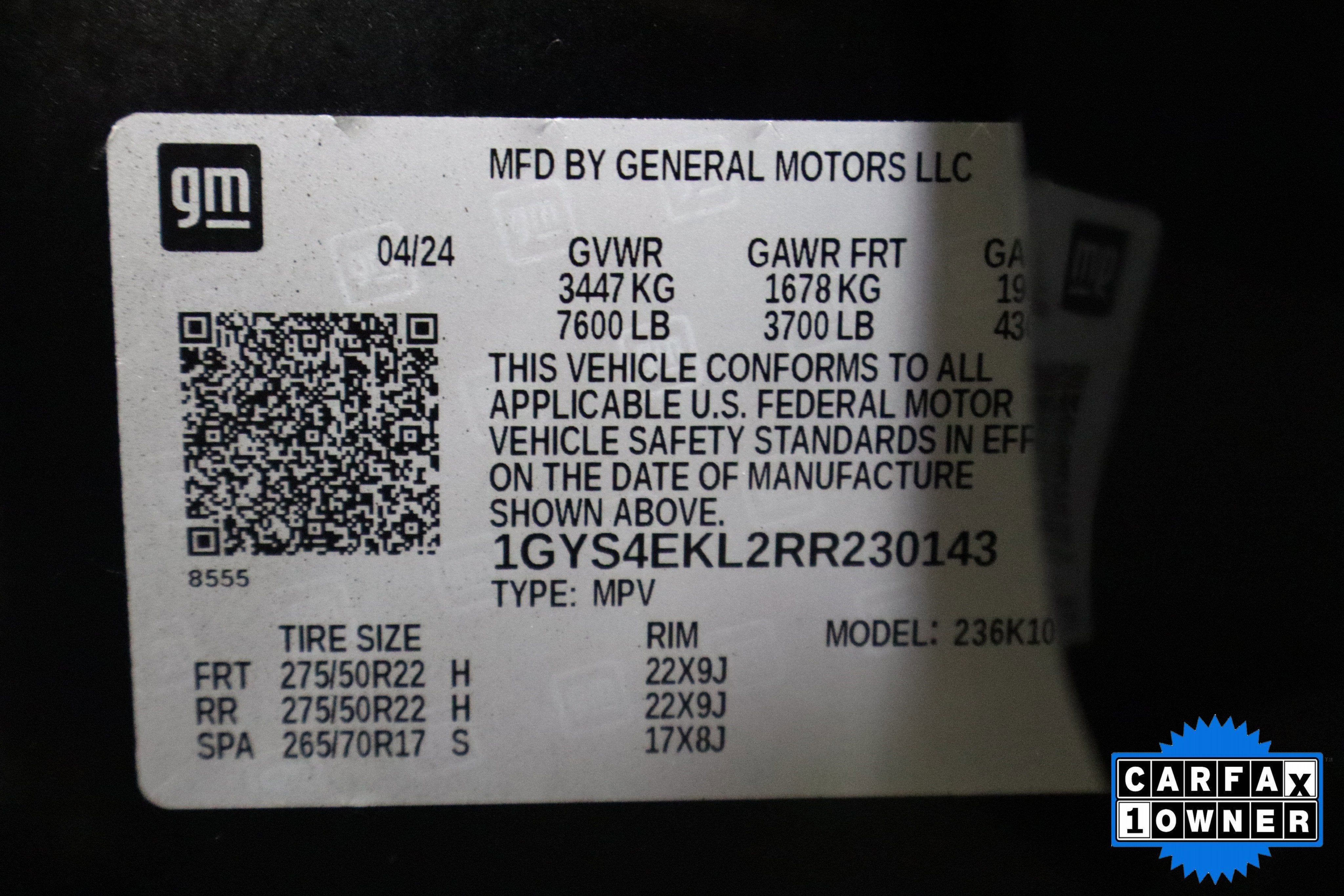 2024 Cadillac Escalade Sport