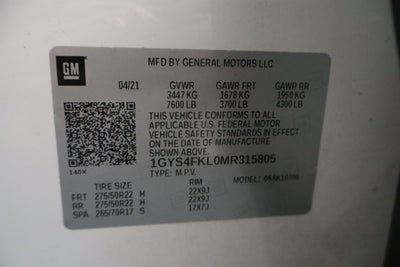 2021 Cadillac Escalade Sport