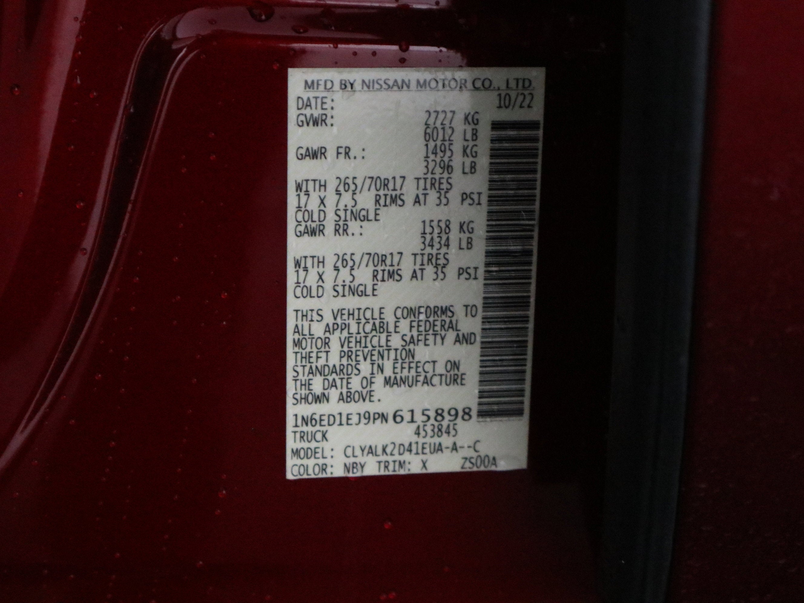 2023 Nissan Frontier PRO-X