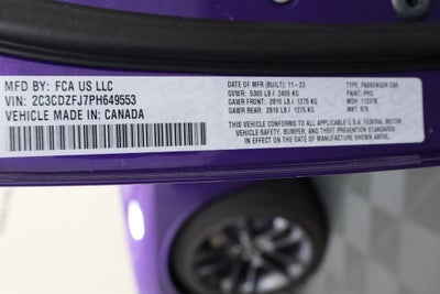 2023 Dodge Challenger R/T Scat Pack