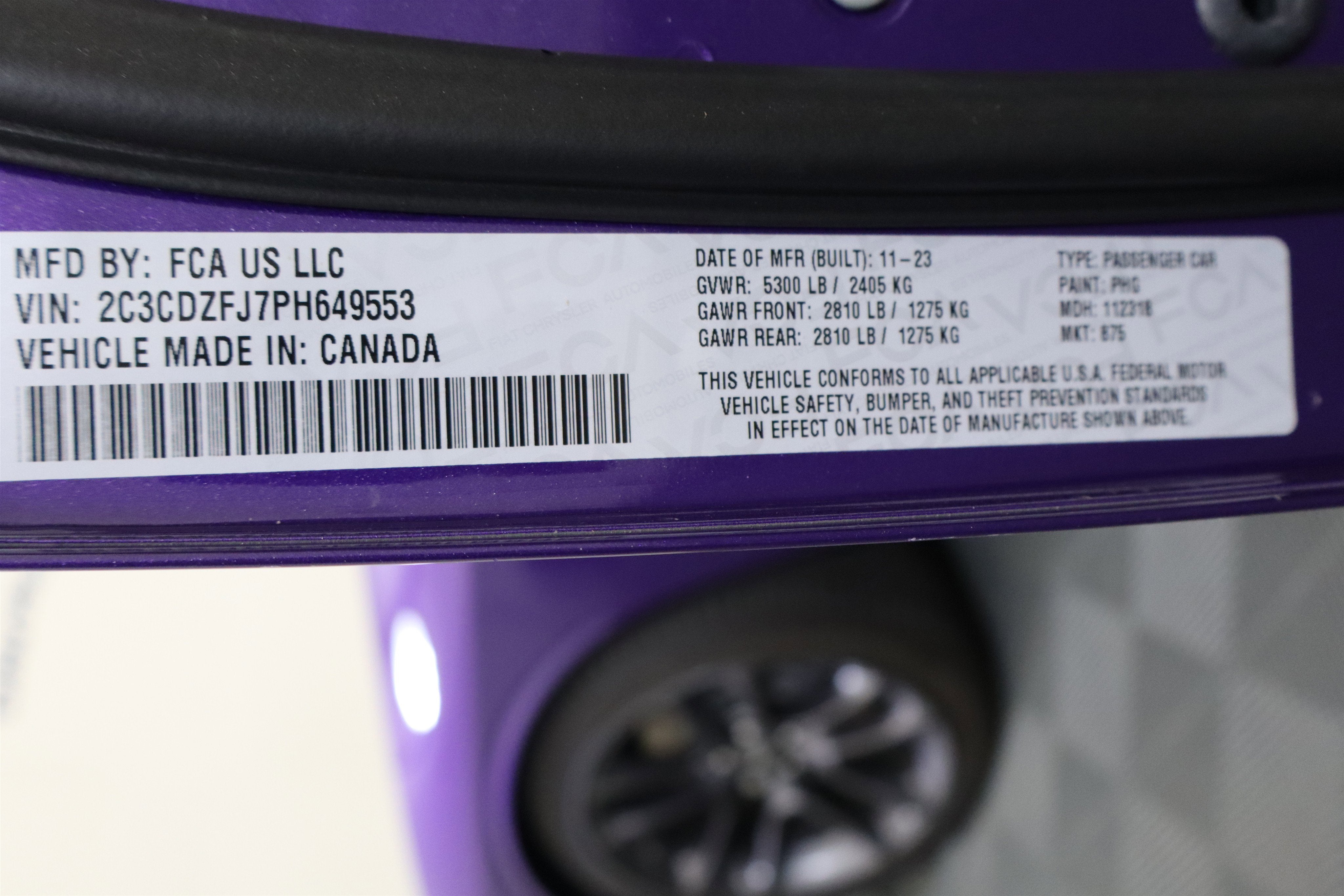 2023 Dodge Challenger R/T Scat Pack