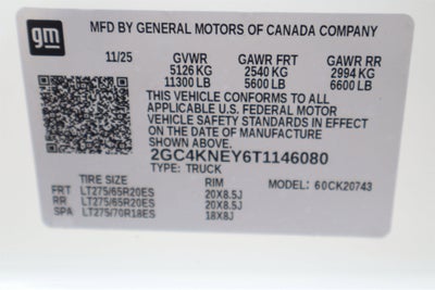 2026 Chevrolet Silverado 2500 HD LT