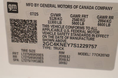 2025 Chevrolet Silverado 2500 HD LT