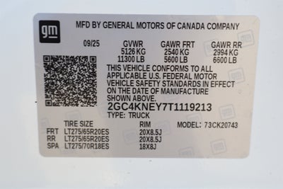 2026 Chevrolet Silverado 2500 HD LT