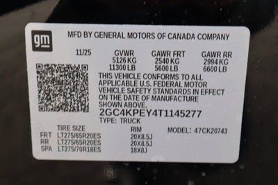 2026 Chevrolet Silverado 2500 HD LTZ