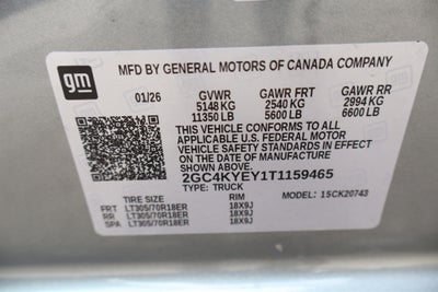 2026 Chevrolet Silverado 2500 HD ZR2