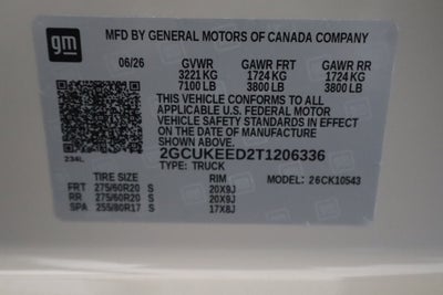2026 Chevrolet Silverado 1500 RST