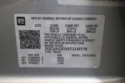 2026 Chevrolet Silverado 1500 LTZ