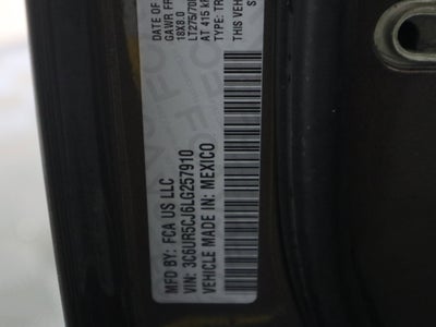 2020 RAM 2500 Tradesman Crew Cab 4x4 6'4" Box