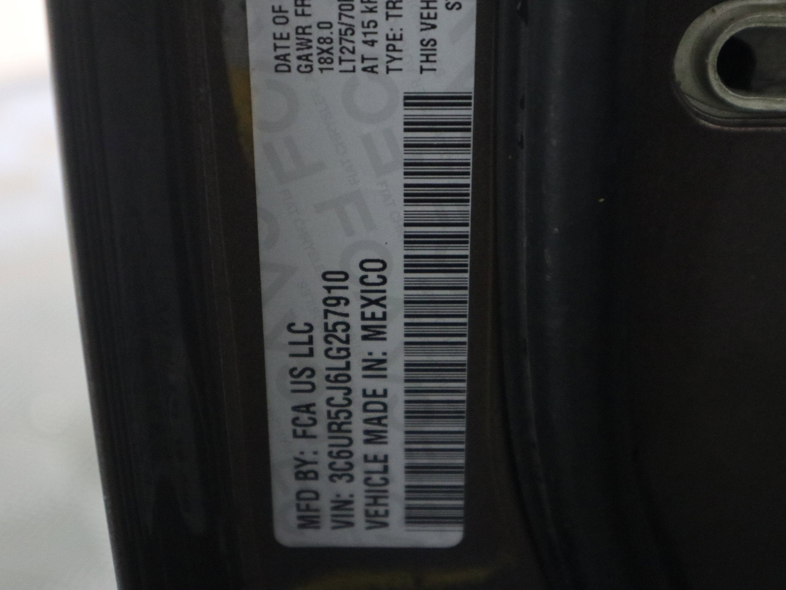 2020 RAM 2500 Tradesman Crew Cab 4x4 6'4" Box