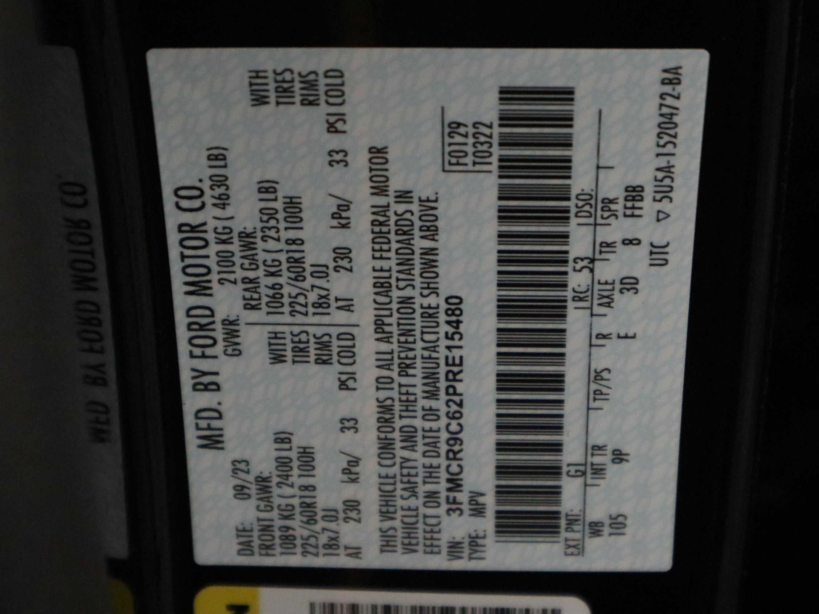 2023 Ford Bronco Sport Outer Banks