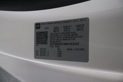 2021 Chevrolet Silverado 1500 Work Truck