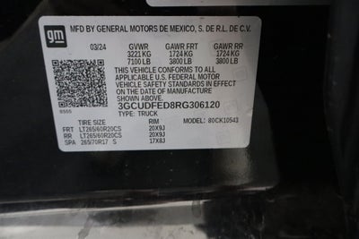 2024 Chevrolet Silverado 1500 LT Trail Boss