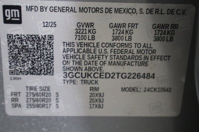 2026 Chevrolet Silverado 1500 Custom Trail Boss