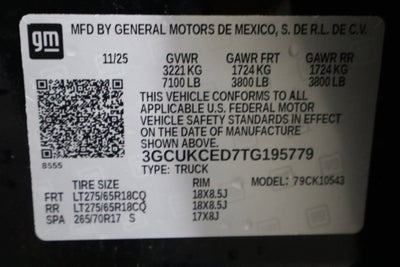 2026 Chevrolet Silverado 1500 Custom Trail Boss