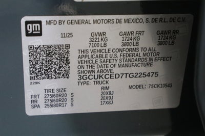 2026 Chevrolet Silverado 1500 Custom Trail Boss