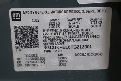 2026 Chevrolet Silverado 1500 LT Trail Boss