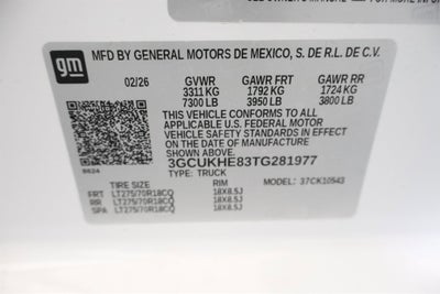 2026 Chevrolet Silverado 1500 ZR2