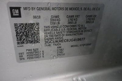 2018 Chevrolet Silverado 1500 LT