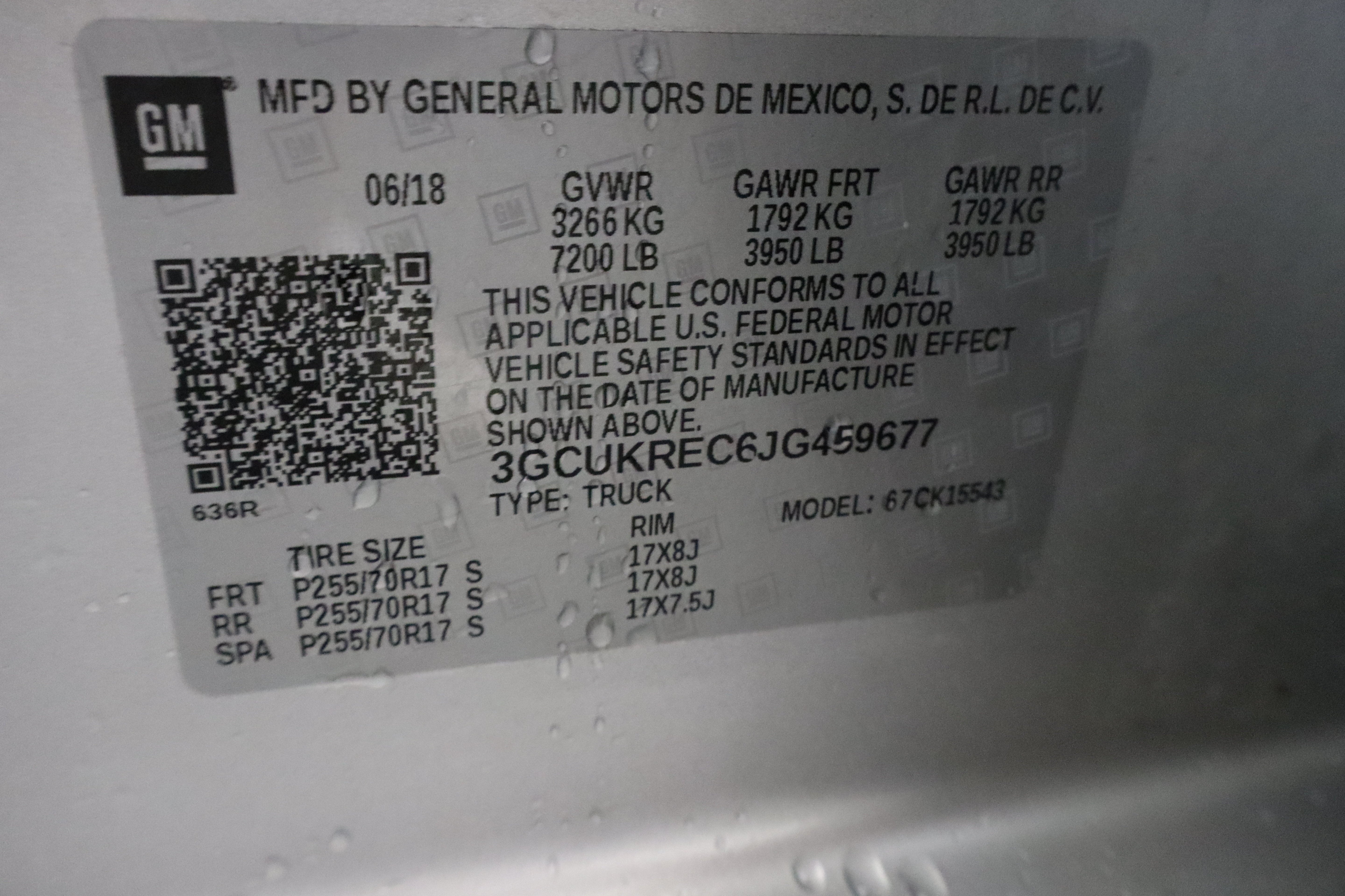 2018 Chevrolet Silverado 1500 LT