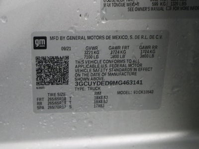 2021 Chevrolet Silverado 1500 LT